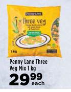 Penny Lane Three Veg Mix-1Kg Each
