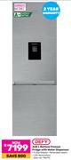 Defy 348Ltr Bottom Freezer Fridge With Water Dispenser