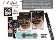 L.A.Girl Cosmetics Products-Each