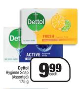 Dettol Hygiene Soap Assorted-175g Each
