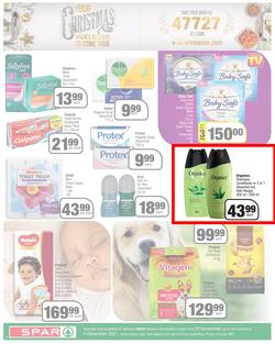 SPAR EASTERN CAPE : We've Got The Christmas You Deserve (23 November - 5 December 2021) Valid in Acres, Algoa Park, Aliwal North, Aspen, Burgersdorp. Cambridge, Camdeboo, Cradock, Crossways, Dagbreek, page 6