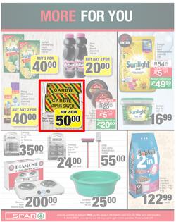 SPAR COUNTRY EASTERN CAPE : My Spar (25 May - 6 June 2021) Valid in Amahlathi, Bedford, Buffalo Flats, Cala, Centane, Idutywa, Kwa-Fetting, Komga, Lady Frere, Nemato, Ugie, Willowvale, page 6