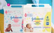 Johnson's Baby Wipes Gentle All Over Or Sensitive 6 Pack