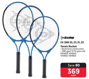 Dunlop FX JNR 25,27,21,23 Tennis Racket-Each