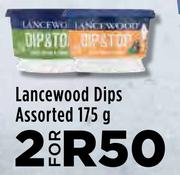 Lancewood Dips Assorted-For 2 x 175g