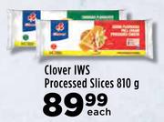 Clover IWS Processed Slices-810g Each