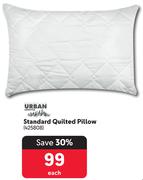 Urban Standard Quilted Pillow-Each