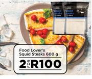 Food Lover's Squid Steaks-For 2 x 600g