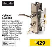 Doretallo 915mm Door Seal Bronze Aluminium