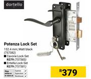 Dortello Potenza Lock Set 
