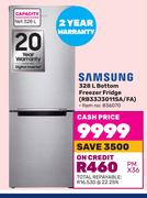 Samsung 328L Bottom Freezer Fridge RB33J3011SA/FA