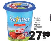 Danone Nutriday Low Fat Yoghurt (Selected)-1kg Each