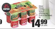 Clover Classic Low Fat Yoghurt (Selected Incl. Fruits Of The Forest)-6's Per Pack