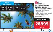 LG 164cm (65") Smart OLED TV 120Hz OLED65B46LA.AFAB