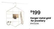 Hanger Metal Gold For Jewellery 81472256