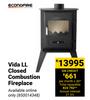 Econofire Vida LL Closed Combustion Fireplace