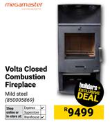 Megamaster Volta Closed Combustion Fireplace