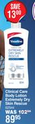 Vaseline Clinical Care Body Lotion Extremely Dry Skin Rescue-625ml