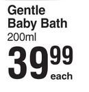 Himalaya Gentle Baby Bath-200ml Each