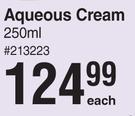 Oh Lief Aqueous Cream-250ml Each