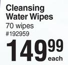 Uriage Eau Thermale Bebe Cleansing Water Wipes (70 Wipes)-Each
