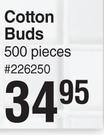 Softi Cotton Buds (500 Pieces)