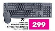 Volkano Wireless Desktop Keyboard And Mouse