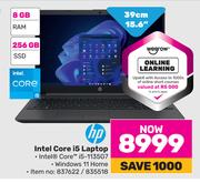 HP 15.6"(39cm)Intel Core i5 Laptop