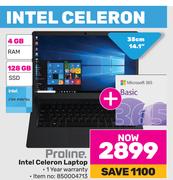 Proline 14.1"(35cm) Intel Celeron Laptop