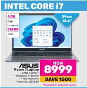 Asus 15.6"(39cm) Ryzen 7 Laptop