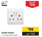 CBi Double Socket 121222