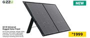 Gizzu 60W Universal Rugged Solar Panel 850010478