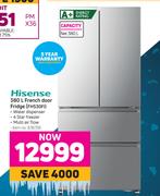 Hisense 380L French Door Fridge FH530FI