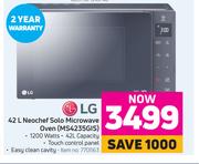 LG 42L Neochef Solo Microwave Oven MS4235GIS