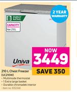 Univa 210L Chest Freezer UC210W