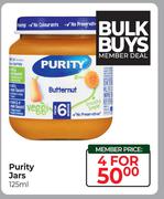 Purity Jars-For 4 x 125ml