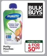 Purity Pouches-For 4 x 110ml
