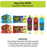 Bazooka Juicy Drop Gummies 57g Or Juicy Drop Chews 57g Or Juicy Drop Pop-For Any 3