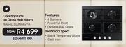 Samsung Cookertop Gas On Glass Hob 60cm NA64D3030AK/FA