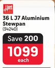 Hart J7 Aluminium Stewpan-36Ltr Each