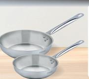 Legend 24cm Prof Chef Stainless Steel Frying Pan-Each