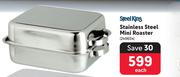 Steel King Stainless Steel Mini Roaster-Each