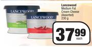 Lancewood Medium Fat Cream Cheese Assorted-230g Each