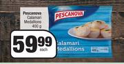 Pescanova Calamari Medallions-400g Each