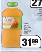 Quali Nectar Fruit Juice Blend Assorted-3L Each