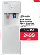 Sunbeam Cold And Hot Free-Standing Water Dispenser 346091