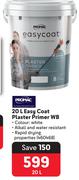 Promac Easy Coat Plaster Primer WB 460468-20Ltr