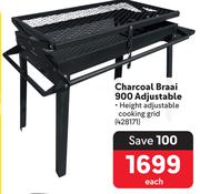 Charcoal Braai 900 Adjustable 428171