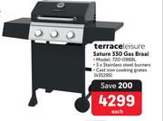 Terraceleisure Saturn 330 Gas Braai 435295