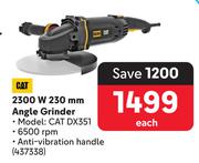CAT 2300W 230mm Angle Grinder 437338
